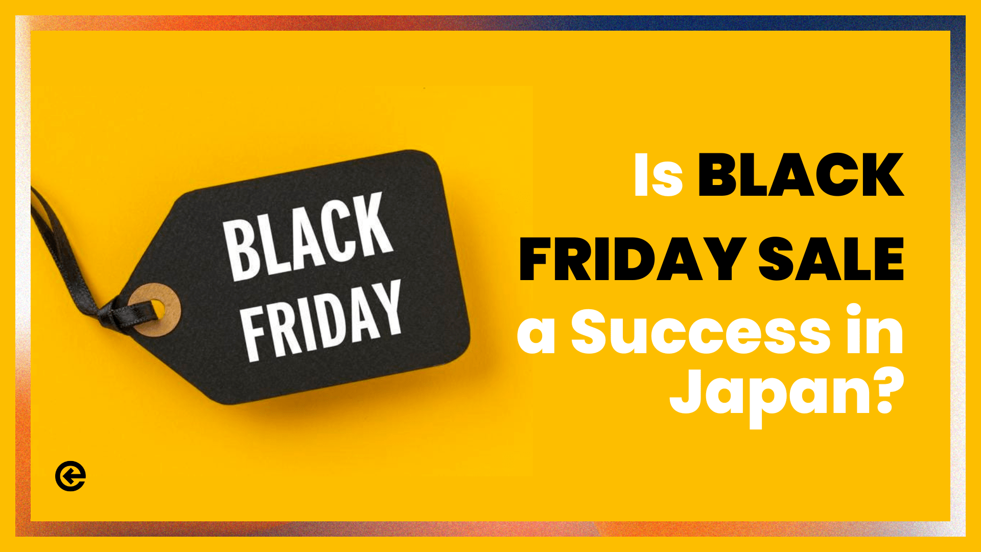 Black Friday in Japan